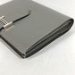 HERMES Bearn Compact Compact Wallet (Bi-fold Wallet) Folded wallet Epsom Grimette gray/SilverHardware Used