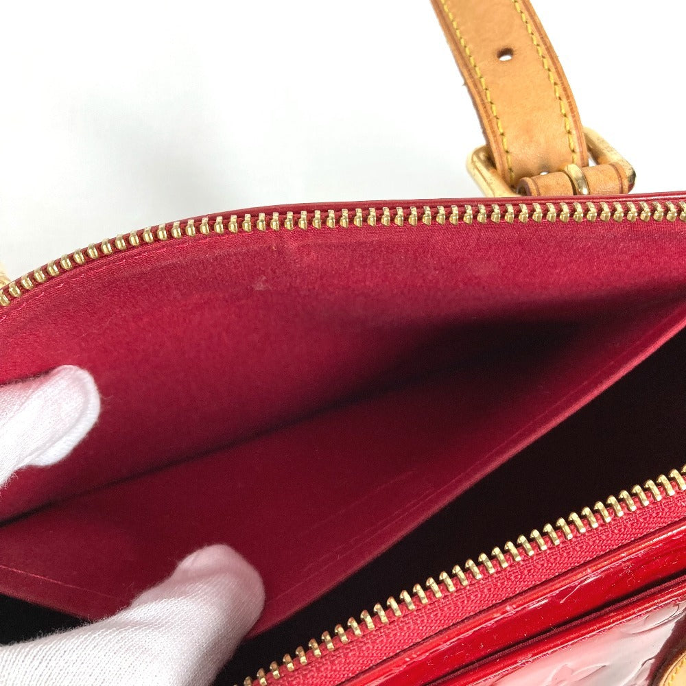 LOUIS VUITTON M93507 MonogramVernis RosewoodAvenue Bag Shoulder Bag Tote Bag Shoulder Bag MonogramVernisCanvas Pomdamul Red Used