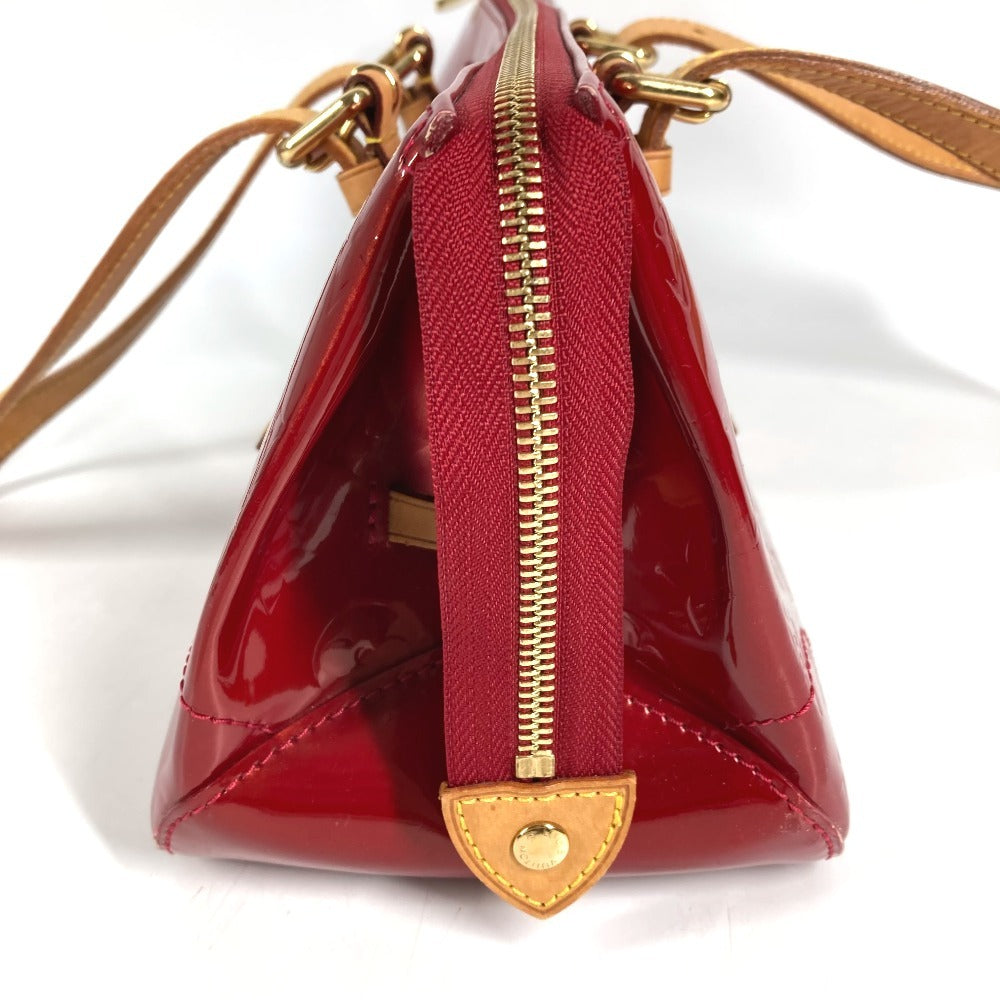 LOUIS VUITTON M93507 MonogramVernis RosewoodAvenue Bag Shoulder Bag Tote Bag Shoulder Bag MonogramVernisCanvas Pomdamul Red Used
