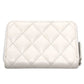 CHANEL AP3728 Star Coco Mark Round Coin Case Compact Wallet Coin Case Caviar Leather Women's White