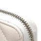 CHANEL AP3728 Star Coco Mark Round Coin Case Compact Wallet Coin Case Caviar Leather Women's White