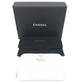 CHANEL AP3728 Star Coco Mark Round Coin Case Compact Wallet Coin Case Caviar Leather Women's White