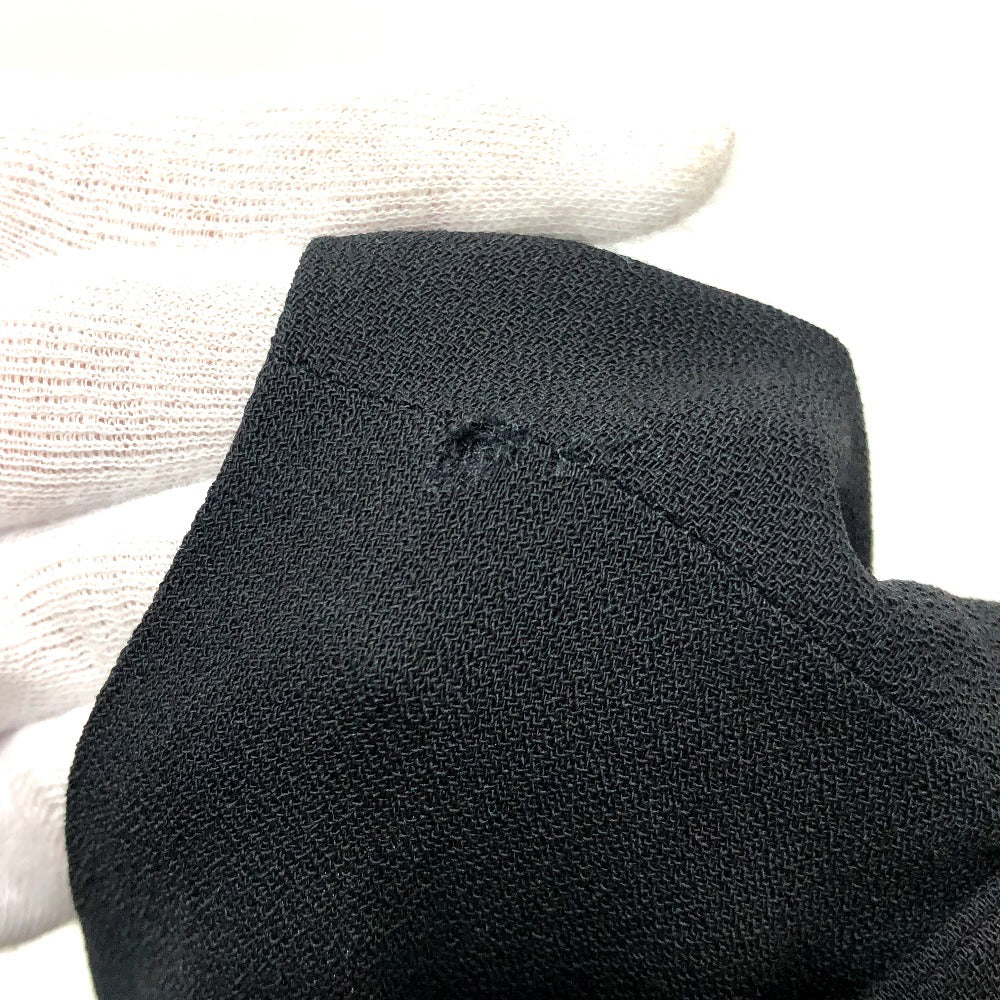 JIL SANDER リボンモチーフ アパレル タイト ドレス ひざ下 ノースリーブ ワンピース ウール レディース ブラック