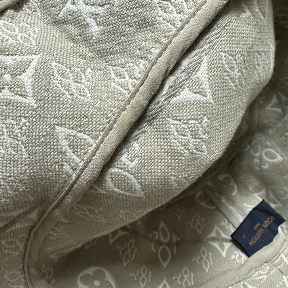 LOUIS VUITTON M77440 Chapeau Monogram Jacquard Hat, Cotton, Unisex, Beige