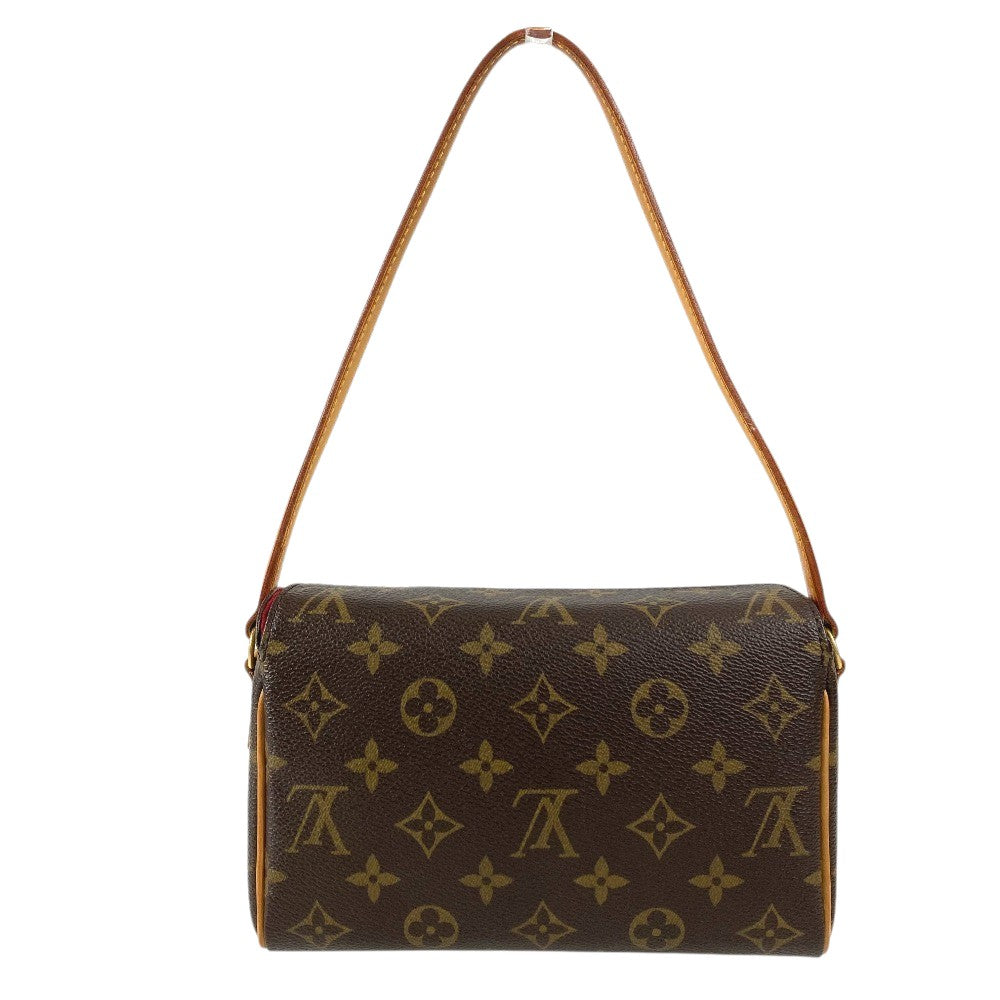 LOUIS VUITTON M51900 Monogram Recital Bag, Shoulder Bag, Handbag, Accessory Pouch, Monogram Canvas, Women's, Brown