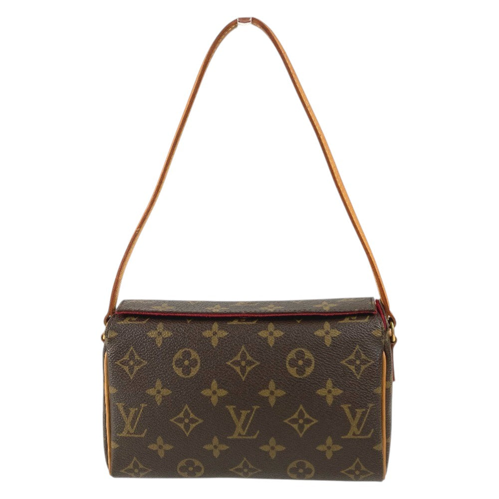 LOUIS VUITTON M51900 Monogram Recital Bag, Shoulder Bag, Handbag, Accessory Pouch, Monogram Canvas, Women's, Brown