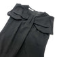 JIL SANDER リボンモチーフ アパレル タイト ドレス ひざ下 ノースリーブ ワンピース ウール レディース ブラック