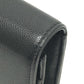 CHANEL AP4653 長財布 メティエダール コレクション ココマーク グレインド シャイニー チェーンウォレット ショルダーバッグ カーフスキン レディース ブラック