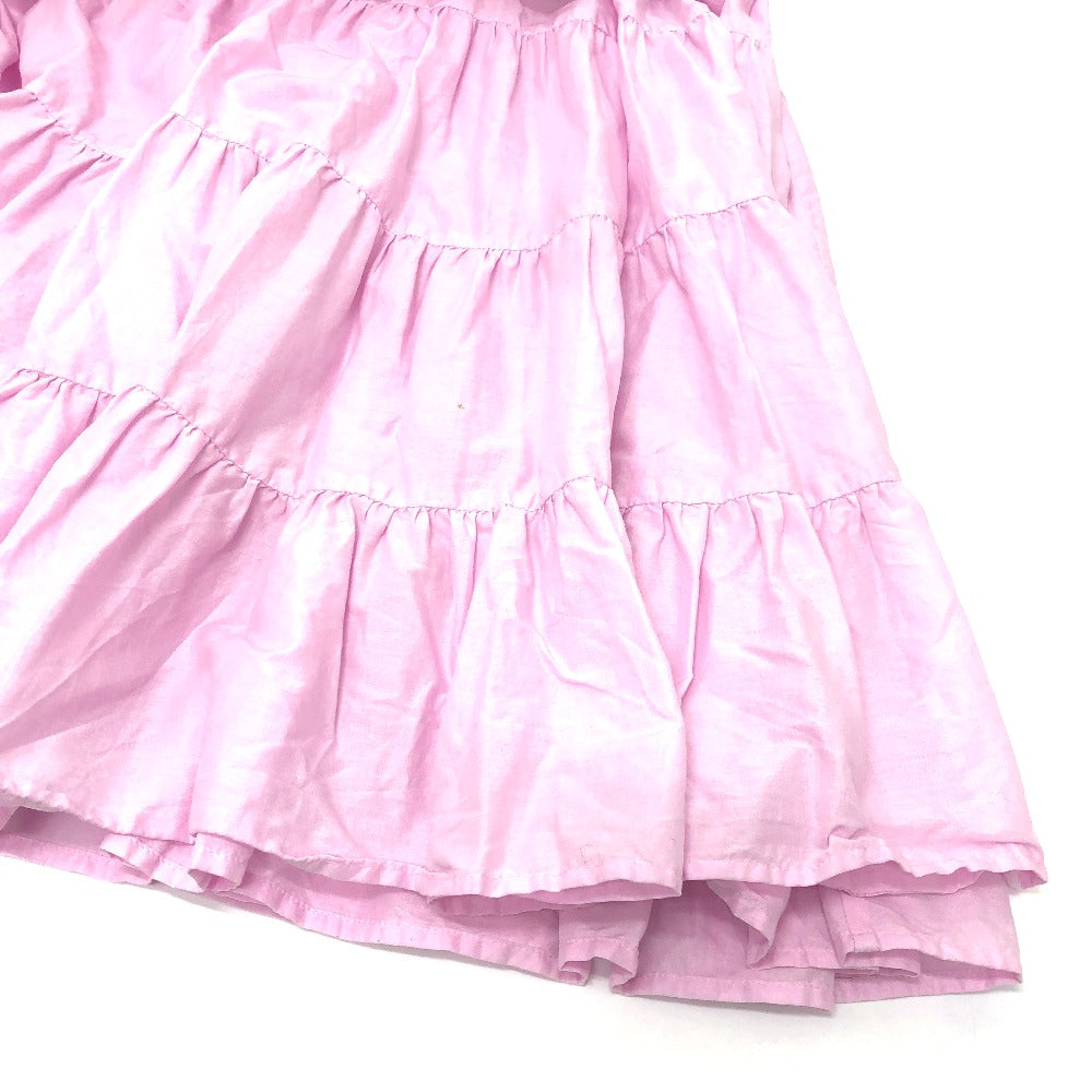 Merlette NYC Soliman Tunic Tiered Dress, Women's, Pink, Cotton, Flared Dress