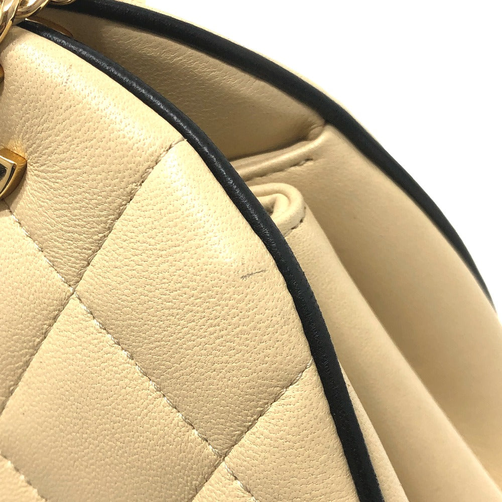 CHANEL AP5254 Spring/Summer 2026 Chain Clutch Chain Handbag, Shoulder Bag, Crossbody Bag Shoulder Bag Lambskin Leather Beige/Black Used