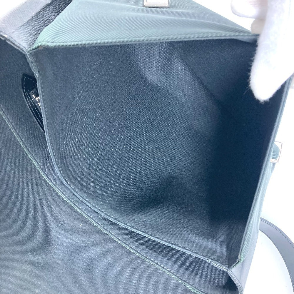 LOUIS VUITTON M30882 Taiga Saratov GM 2-Way Bag, Shoulder Bag, Crossbody Bag, Tote Bag, Nylon, Women's, Ardoise Green