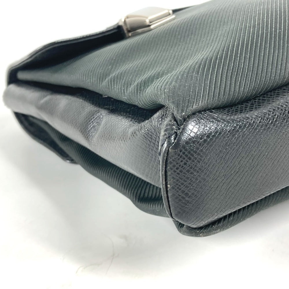 LOUIS VUITTON M30882 Taiga Saratov GM 2-Way Bag, Shoulder Bag, Crossbody Bag, Tote Bag, Nylon, Women's, Ardoise Green