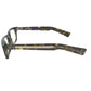 CHROME HEARTS SPLAT-A Tortoiseshell Pattern Non-Prescription Eyeglasses (Fashion Glasses) glasses Plastic Brown Used