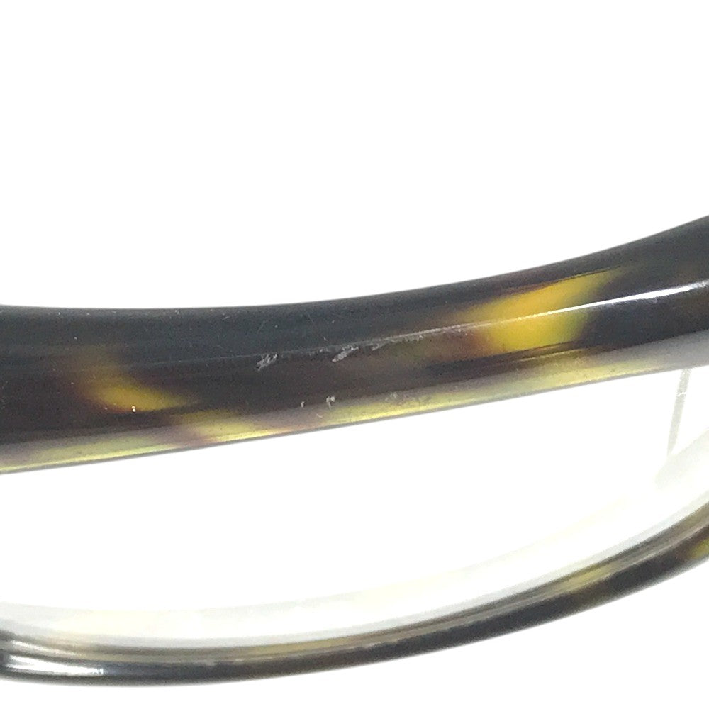 CHROME HEARTS SPLAT-A Tortoiseshell Pattern Non-Prescription Eyeglasses (Fashion Glasses) glasses Plastic Brown Used