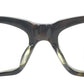 CHROME HEARTS SPLAT-A Tortoiseshell Pattern Non-Prescription Eyeglasses (Fashion Glasses) glasses Plastic Brown Used
