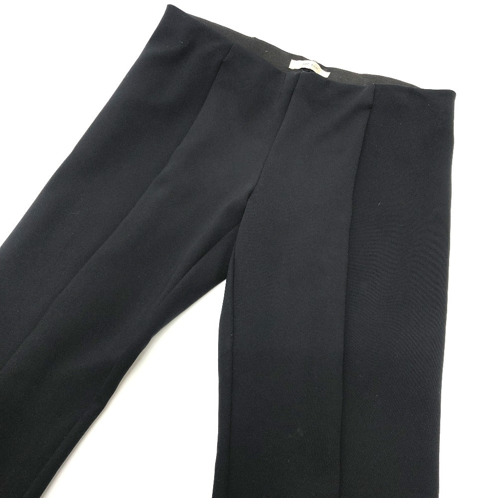 3448-K106 THE ROW ザロウ アパレル スキューバパンツ レギンスパンチ ストレッチ スリット ボトムス パンツ ナイロン レディース ブラック