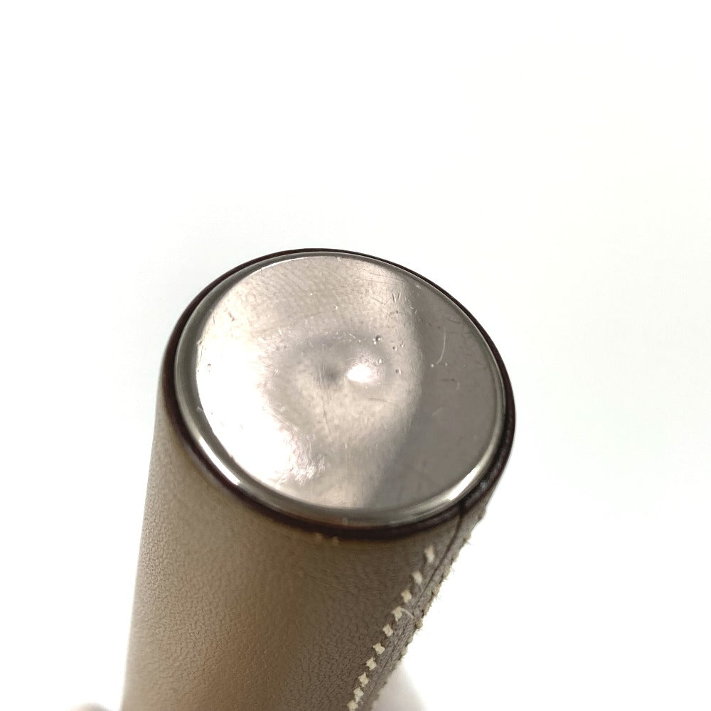 HERMES Perfume Case Refillable Atomizer Fragrance Spray Travel Spray Perfume Case Perfume Holder Small Item Case Leather Unisex Etoupe