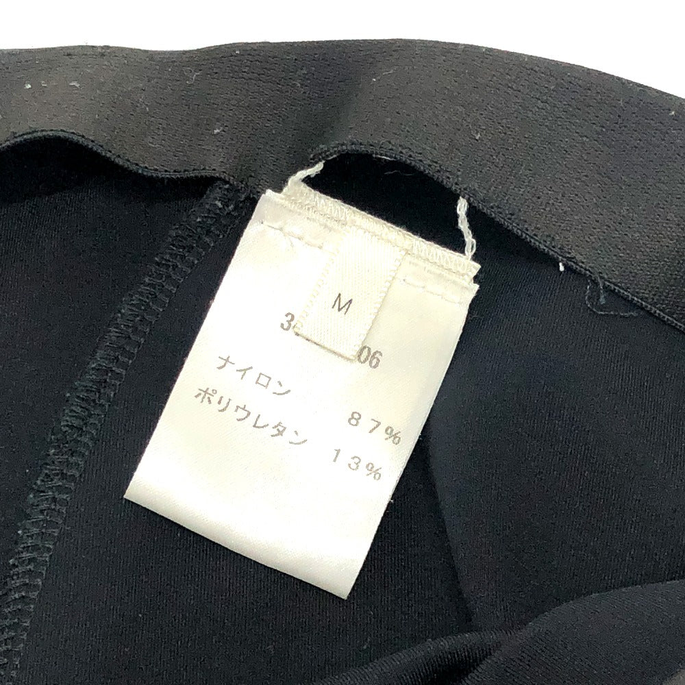 3448-K106 THE ROW ザロウ アパレル スキューバパンツ レギンスパンチ ストレッチ スリット ボトムス パンツ ナイロン レディース ブラック