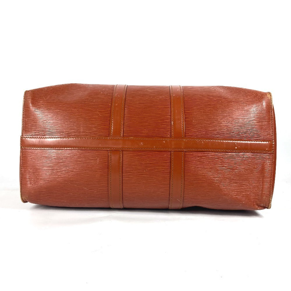 LOUIS VUITTON M42973 エピ キーポル45 カバン 旅行カバン ボストンバッグ エピレザー ユニセックス ケニアブラウン ブラウン