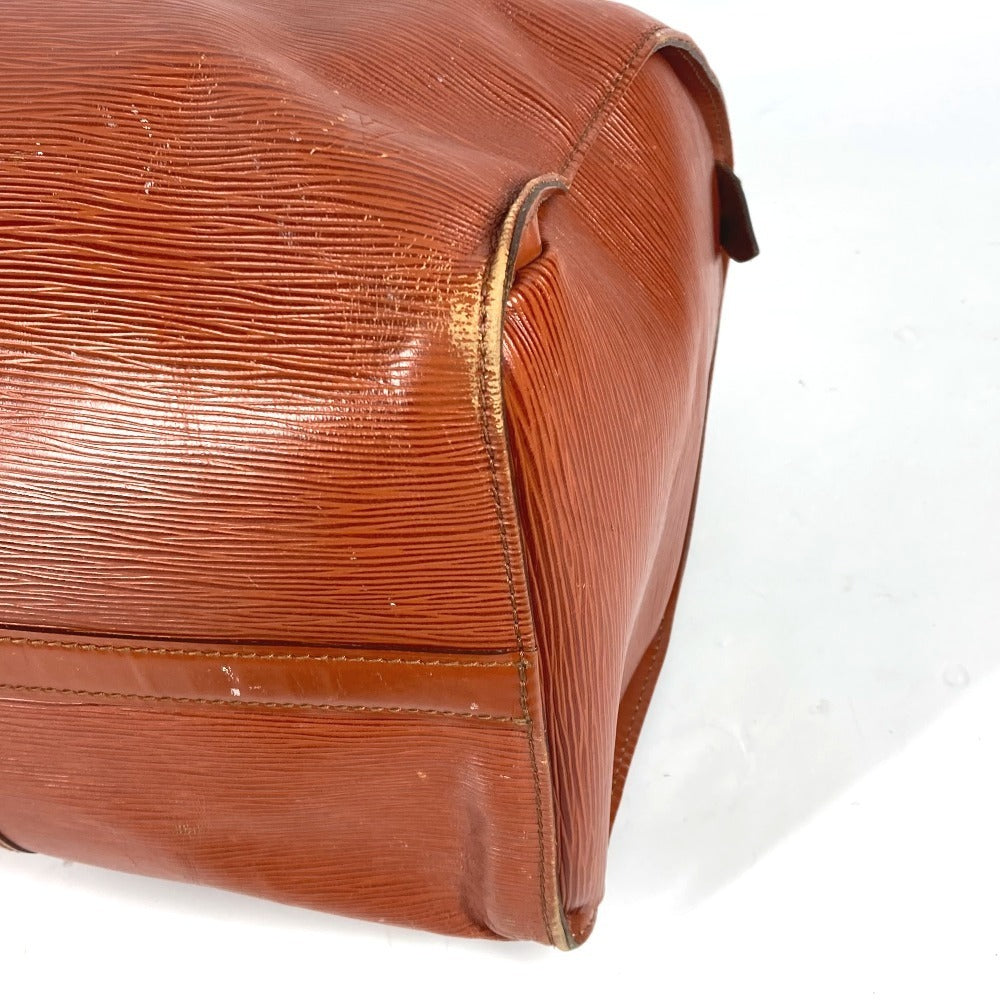 LOUIS VUITTON M42973 エピ キーポル45 カバン 旅行カバン ボストンバッグ エピレザー ユニセックス ケニアブラウン ブラウン