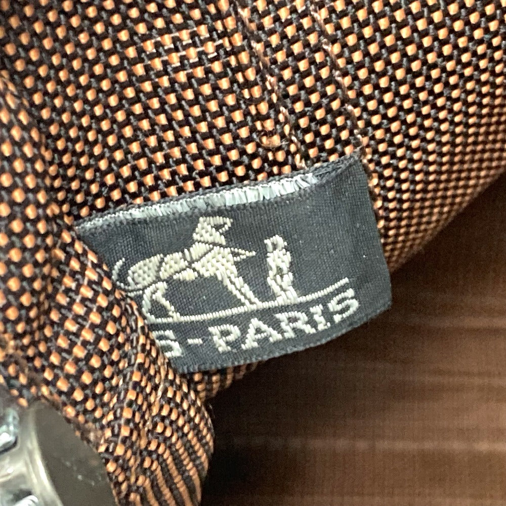 HERMES エールライントートMM カバン ビジネスバッグ ハンドバッグ トートバッグ キャンバス レディース ブラウン