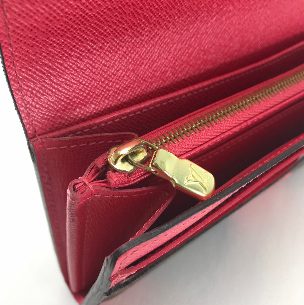 LOUIS VUITTON M60938 Monogram Epi Portefeuille Sarah 2015 Summer Collection Ramage Bifold Wallet Monogram Canvas Women's Multicolor