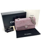 CHANEL Las Vegas Bellagio Exclusive CC Coco Mark Swarovski Double Chain Shoulder Bag Swarovski Women's Pink