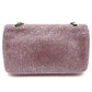 CHANEL Las Vegas Bellagio Exclusive CC Coco Mark Swarovski Double Chain Shoulder Bag Swarovski Women's Pink