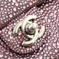 CHANEL Las Vegas Bellagio Exclusive CC Coco Mark Swarovski Double Chain Shoulder Bag Swarovski Women's Pink