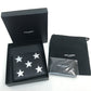 SAINT LAURENT PARIS 361320 スター パッチワーク レザー メンズ ブラック ブラック×シルバー