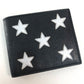 SAINT LAURENT PARIS 361320 スター パッチワーク レザー メンズ ブラック ブラック×シルバー