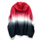 MONCLER 4160305 グラデーション 上着 MARIBEU アウター フーテッドジャケット ブルゾン ナイロン レディース レッド