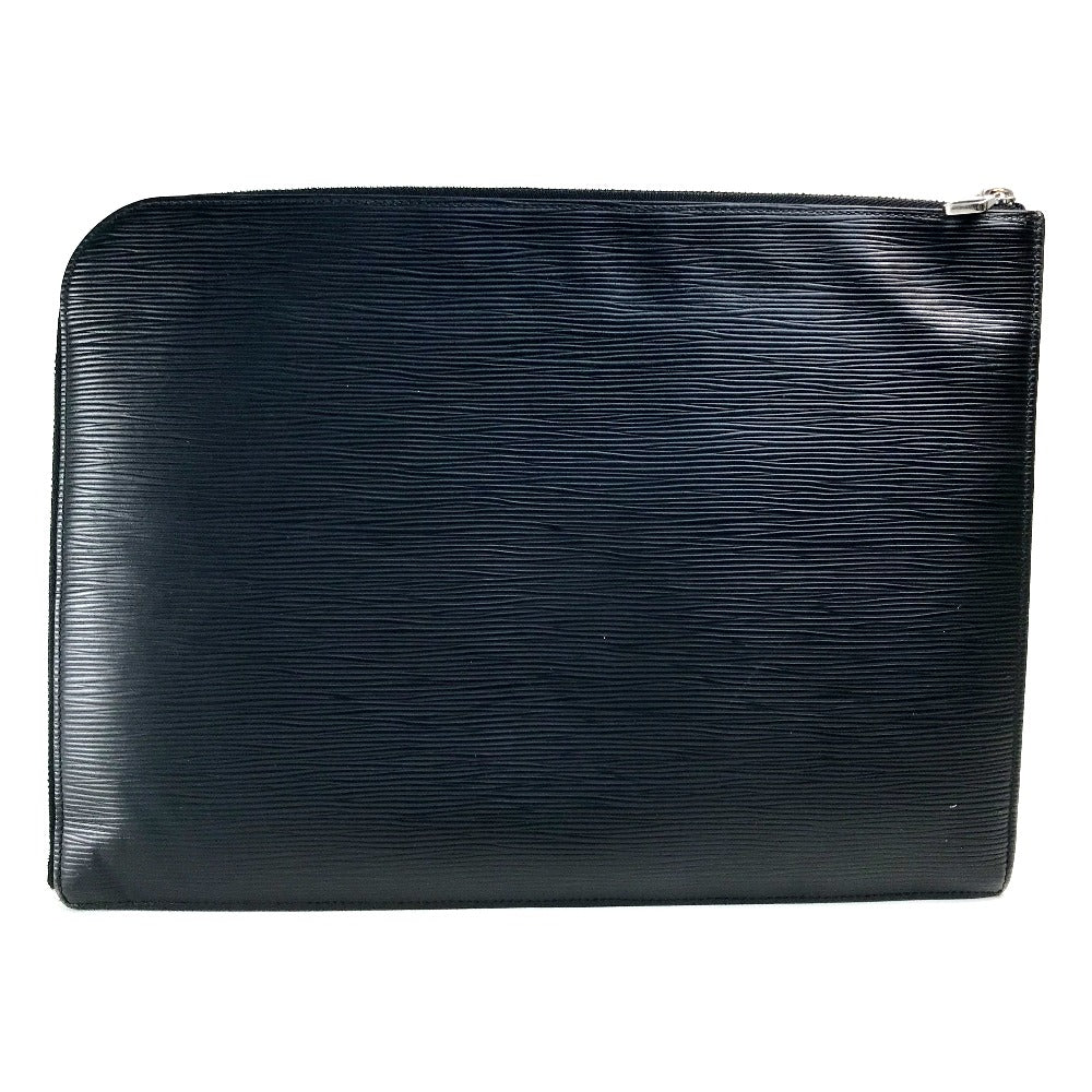 LOUIS VUITTON M64153 Epi Leather Pochette Jour GM NM Clutch Bag/Second Bag in Epi Leather, Men's, Noir Black
