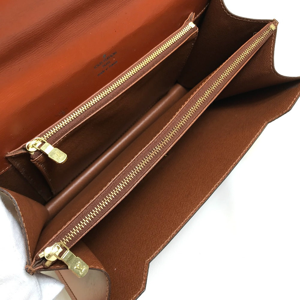 LOUIS VUITTON M52133 エピ コンコルド カバン ビジネスバッグ ハンドバッグ エピレザー レディース ブラウン