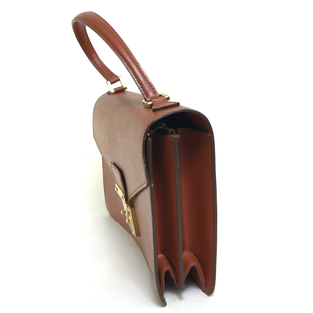 LOUIS VUITTON M52133 エピ コンコルド カバン ビジネスバッグ ハンドバッグ エピレザー レディース ブラウン