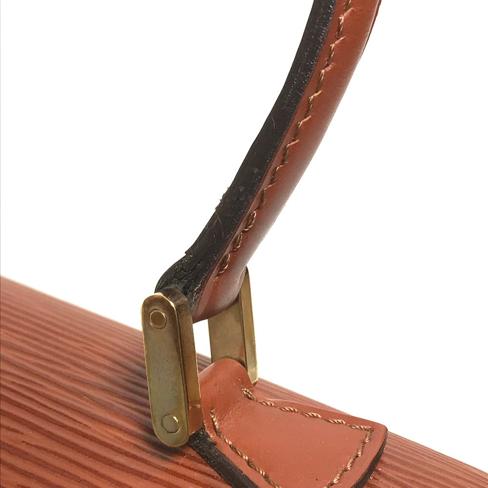 LOUIS VUITTON M52133 エピ コンコルド カバン ビジネスバッグ ハンドバッグ エピレザー レディース ブラウン