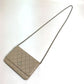 CHANEL CC Coco Mark Matelasse Design Chain Wallet Shoulder Bag Long Wallet Women's Beige Lambskin
