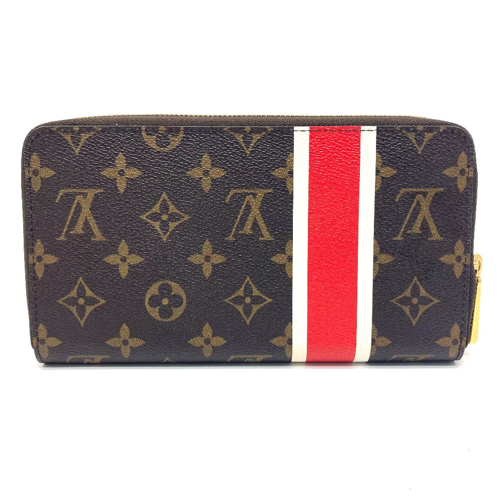 LOUIS VUITTON M66553 Monogram China Run Zippy Organizer Long Wallet in Monogram Canvas, Men's, Brown