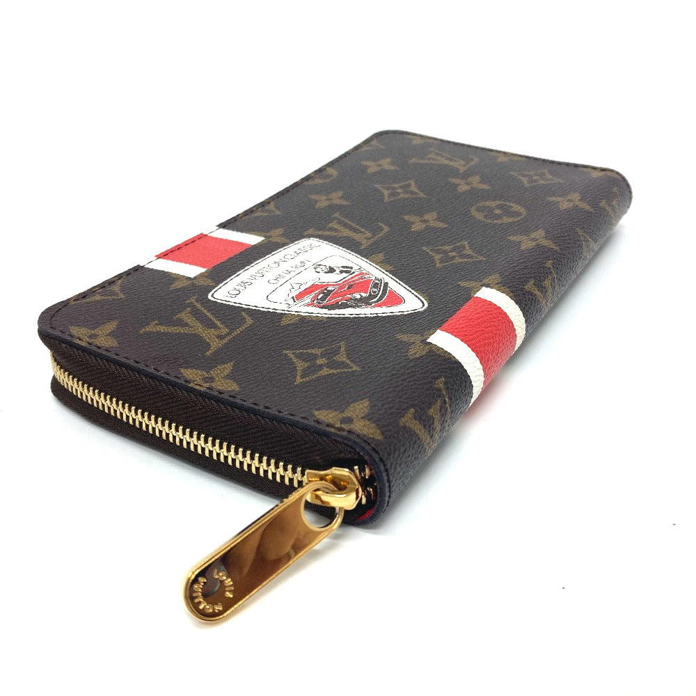LOUIS VUITTON M66553 Monogram China Run Zippy Organizer Long Wallet in Monogram Canvas, Men's, Brown