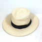 CHANEL CC Coco Mark Grosgrain Ribbon 19V Straw Hat, Women's, Beige