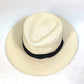 CHANEL CC Coco Mark Grosgrain Ribbon 19V Straw Hat, Women's, Beige