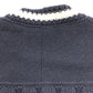 Dior 033M630AT171 Logo Shawn Stüssy Long Sleeve Knit Sweater, Men's, Navy and White