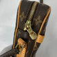LOUIS VUITTON M45266 モノグラム ダヌーブ 斜め掛け ポシェット カバン ショルダーバッグ モノグラムキャンバス レディース ブラウン