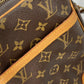 LOUIS VUITTON M45266 モノグラム ダヌーブ 斜め掛け ポシェット カバン ショルダーバッグ モノグラムキャンバス レディース ブラウン