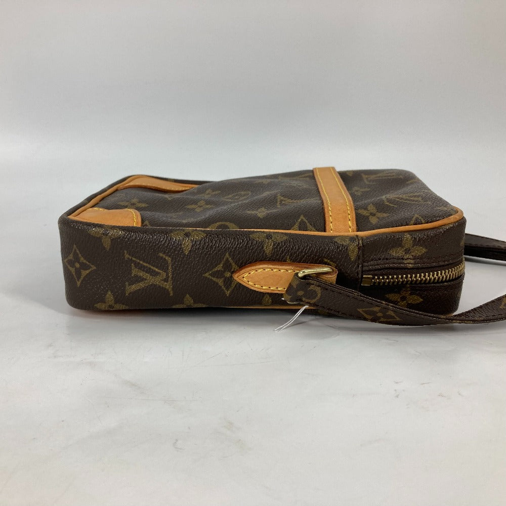 LOUIS VUITTON M45266 モノグラム ダヌーブ 斜め掛け ポシェット カバン ショルダーバッグ モノグラムキャンバス レディース ブラウン