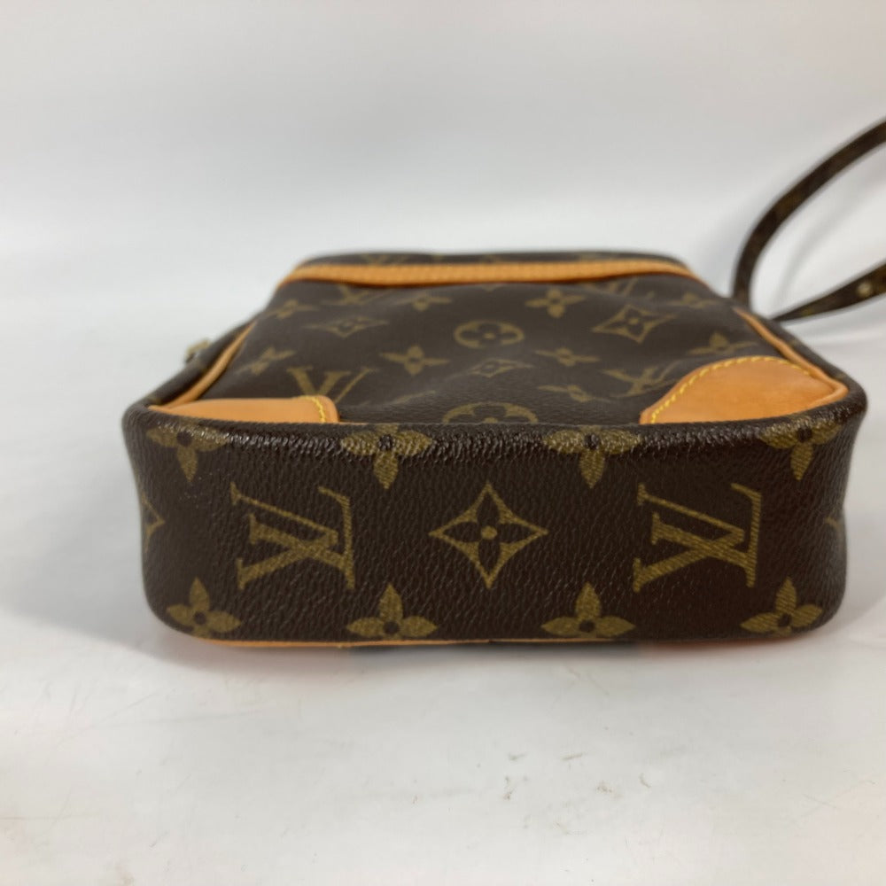 LOUIS VUITTON M45266 モノグラム ダヌーブ 斜め掛け ポシェット カバン ショルダーバッグ モノグラムキャンバス レディース ブラウン