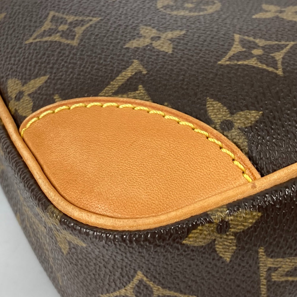LOUIS VUITTON M45266 モノグラム ダヌーブ 斜め掛け ポシェット カバン ショルダーバッグ モノグラムキャンバス レディース ブラウン