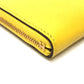 HERMES Chaine d'Ancre Zip Ango IC Case, Pass Case, Wallet, Card Case, Evercolor, Unisex, Yellow