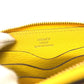HERMES Chaine d'Ancre Zip Ango IC Case, Pass Case, Wallet, Card Case, Evercolor, Unisex, Yellow