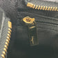 Salvatore Ferragamo EE-21-E196 Vara Patent Leather Crossbody Flat Bag Shoulder Bag in Black